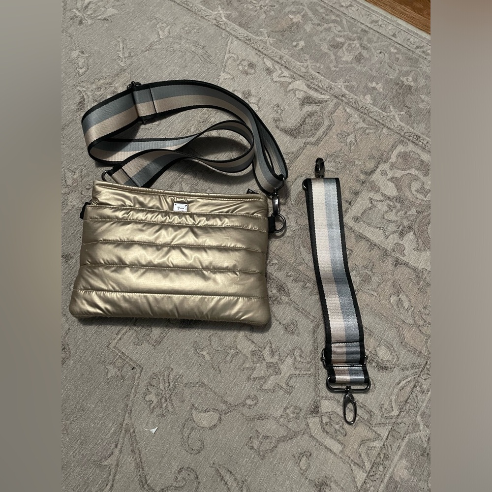 Think Royln quilted 2.0 bum bag with crossbody strap EUC!